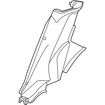 Dodge 1SL52DX9AA Lower Quarter Trim