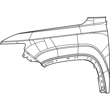 Jeep Wagoneer Fender - 68419787AE