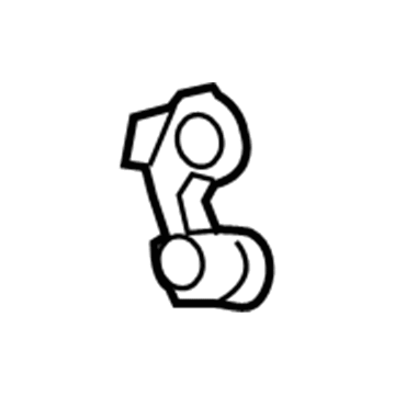 Dodge 5061472AA Front Weatherstrip Pin