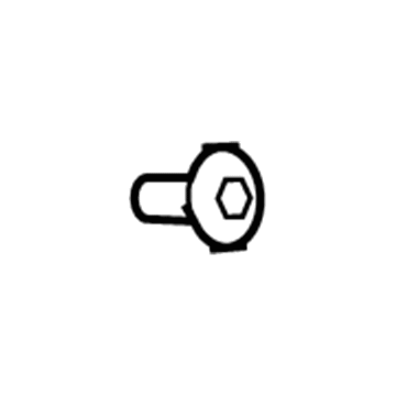 Dodge WX68XDVAA Front Console Rivet