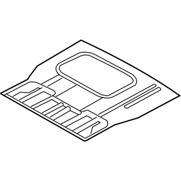 2011 Dodge Journey Floor Pan - 5155123AA