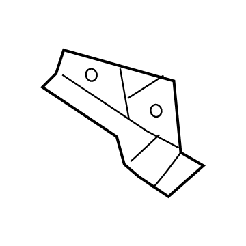 Ram 68260018AB Front Mount Bracket