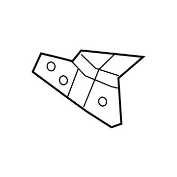 Ram 68260020AB Rear Mount Bracket