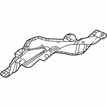 Jeep Exhaust Heat Shield - 68381522AD