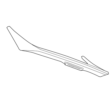 Dodge 5303754AG High Mount Lamp