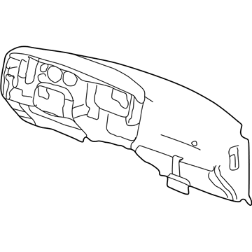 Dodge WL84WL8AA Instrument Panel