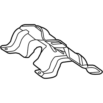 Chrysler 5065767AC Center Shield