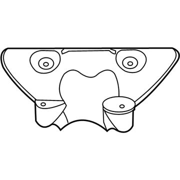 Dodge 4693349AB Shield-Exhaust Manifold