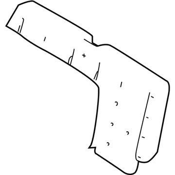 Jeep XU231DVAA Seat Back