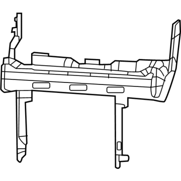 Mopar 68564903AE Frame Seat - Seat Cushion 68564903AE Mopar Frame Seat - Seat Cushion Illustration 1 of 1