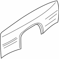 Dodge Ram 3500 Fender - 5KK51TZZAA Fender, Rear Driver Side