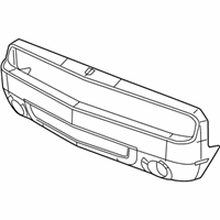 Dodge Bumper Cover - 68043387AB Bumper Cover, Front
