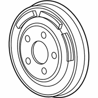 Jeep Compass Brake Drum - 5105617AC Brake Drum, Rear