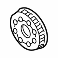 Dodge Stratus Crankshaft Timing Gear - MD187277 Driven Gear