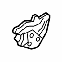 Chrysler Crossfire Hood Hinge - 5101304AA Hinge, Front Passenger Side