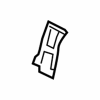 Chrysler Aspen Steering Column Cover - 5HM62XDBAF Column Cover, Slate Gray