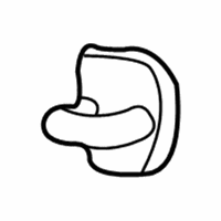 Jeep Liberty Rear Door Striker - 55176954AB Striker, Rear