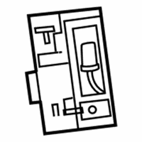 Jeep Commander Power Window Switch - 4602742AA Window Switch, Front Passenger Side