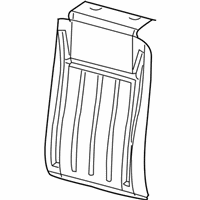 Dodge Seat Cover - 1MR441DBAA Seat Back Cover, Front Passenger Side