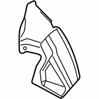 Jeep Wheelhouse - 55156619AH Splash Shield, Rear Driver Side