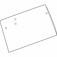 Jeep Wrangler Windshield - 68004027AA Lift Gate Glass, Rear