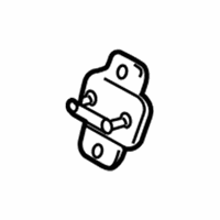 Dodge Front Door Striker - 4643066 Striker, Front