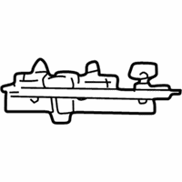 Chrysler Concorde Power Window Switch - 5026004AA Window Switch, Black, Front Driver Side