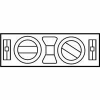 Chrysler A/C Switch - 5099162AA Heater Control