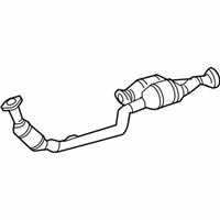 Chrysler Crossfire Catalytic Converter - 5114403AA Catalytic Converter, Driver Side