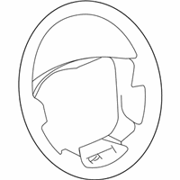 Jeep Compass Steering Wheel - 1EB83DK5AA Steering Wheel, Beige