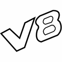 Jeep Grand Cherokee Emblem - 55155620AB Nameplate, Rear