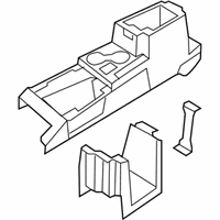 Jeep Liberty Center Console - 5KE541DAAJ Console, Gray, Center Lower