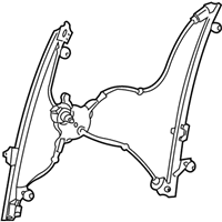 Chrysler Voyager Window Regulator - 5135249AA Window Regulator, Front Driver Side