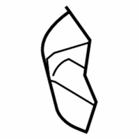 Dodge Avenger Seat Cushion - 1GC561D1AA Seat Cushion, Rear