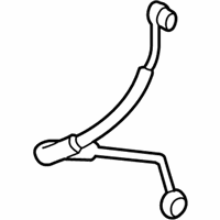 Jeep Liberty Brake Line - 52128312AC Flex Hose, Front Passenger Side