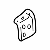 Chrysler Cirrus Door Hinge - 4814460AB Hinge, Front Upper