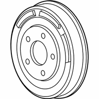 Chrysler Brake Drum - 5105617AC Brake Drum, Rear