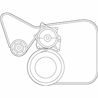 Dodge Viper Drive Belt - 5037862AE Serpentine Belt