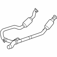 Dodge Ram 1500 Catalytic Converter - 55398204AC Converter & Pipe