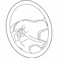 Dodge Nitro Steering Wheel - 1HK262DVAB Steering Wheel