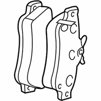 Dodge Stratus Brake Pad - 5018945AA Brake Pads, Front