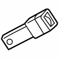 Dodge Durango Seat Belt - XG971J3AD Inner Buckle, Front Driver Side