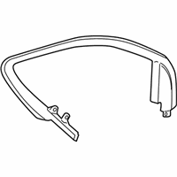 Dodge Journey Door Moldings - 1JB03XXXAA Upper Molding