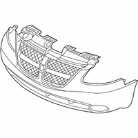 Chrysler Voyager Bumper Cover - 5018612AA Bumper Cover, Front
