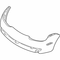 Dodge Neon Bumper Cover - 5014480AD Bumper Cover, Front