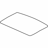 Chrysler PT Cruiser Sunroof - 5016632AB Glass Panel