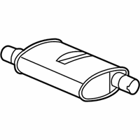 Chrysler Pacifica Muffler - 4880671AD Muffler, Front