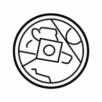 Chrysler Crossfire Horn - 56038724AB Alarm Horn