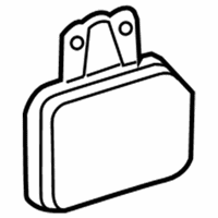 Chrysler Crossfire Air Bag - 5099070AA Side Impact Inflator Module, Front Passenger Side