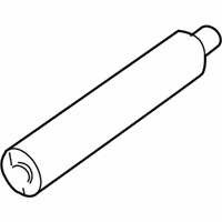 Dodge Exhaust Resonator - 5290387AF Resonator & Pipe
